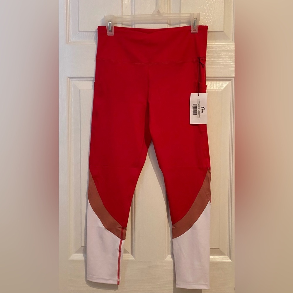 Zyia active scarlet curves pocket light n tight 7/8 24” ( 8-10 ) NWT …